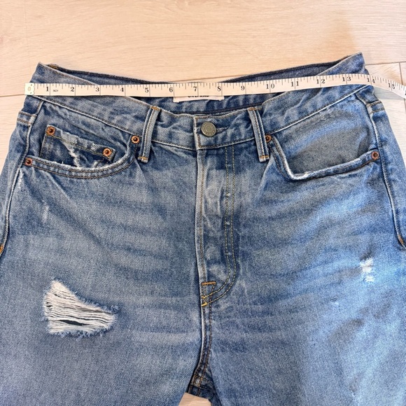 GRLFRND Jeans Karolina High Rise Jean size 27 in a Little More Love Distressed - Picture 6 of 12